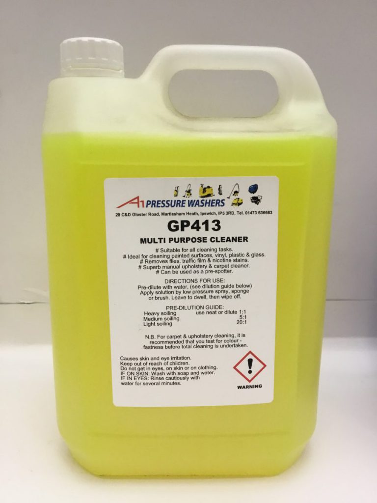 5 Litres GP413 Multi Purpose Cleaner A1 Pressure Washers