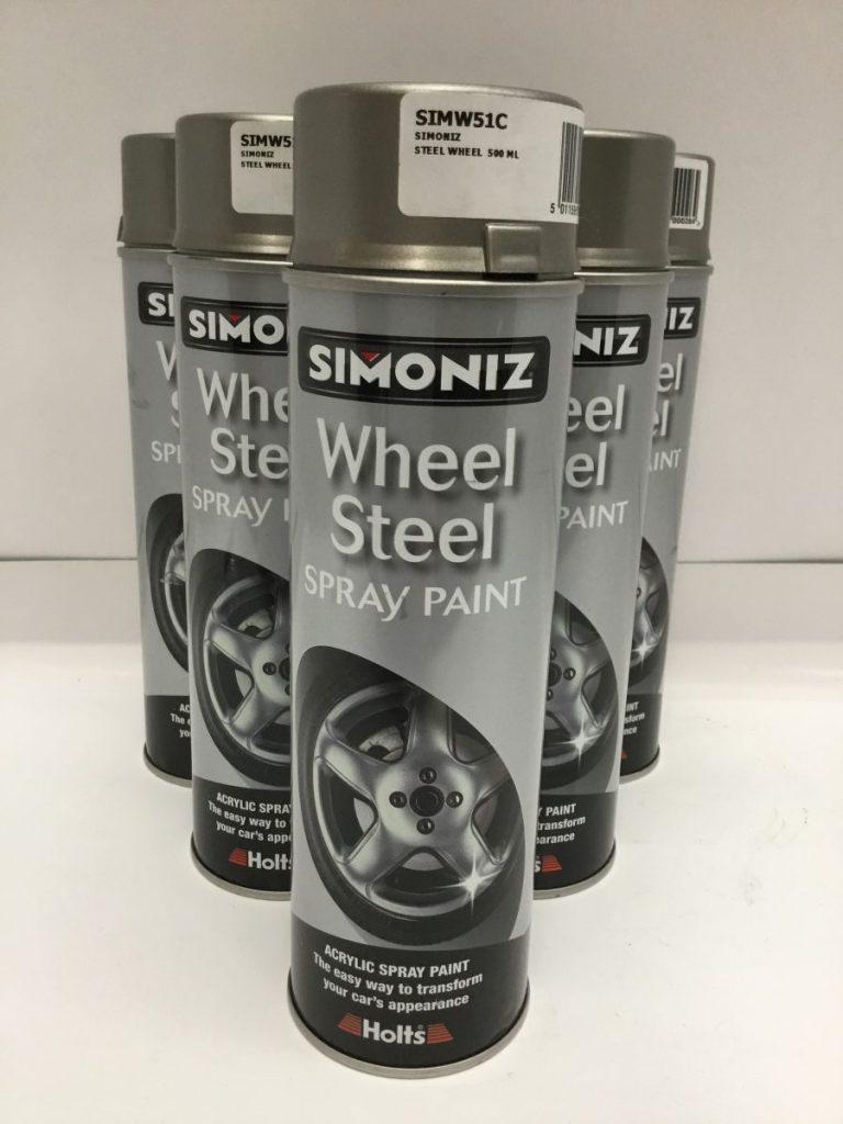500ml Simoniz Wheel Steel Spray Paint A1 Pressure Washers