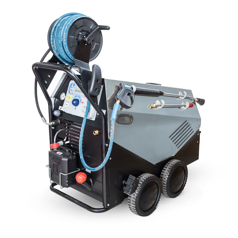 Mazzoni WX4000 3 phase Hot Water Pressure Washer 200 Bar 15ltrs A1